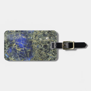 Blue Marble Luggage Tag