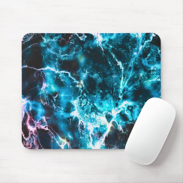 Blue Marble Mouse Mat (With Mouse)