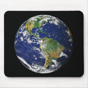 Blue Marble Mouse Mat