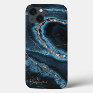 Blue Marble Name iPhone 13 Case