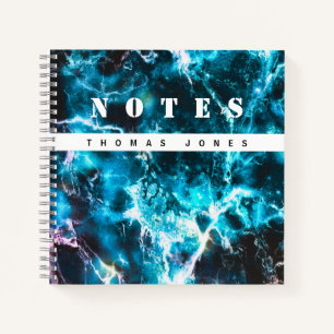 Blue Marble Notebook