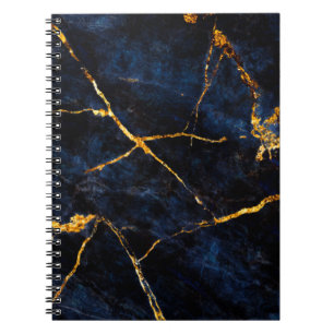 Blue marble texture background, Italian marble sla Notebook