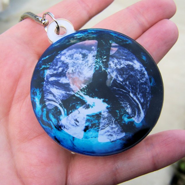Blue Marble World Peace Standing Photo Sculpture (Creator Uploaded)