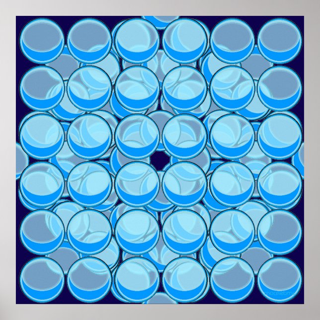 Blue Marbles   Poster (Front)