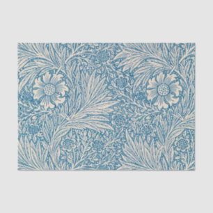 Blue Marigolds (by William Morris) Tissue Paper