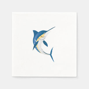 Blue Marlin Napkin