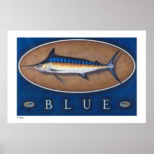 Blue Marlin Posters, Prints and Frames