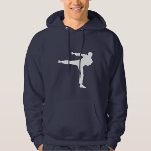 Blue Martial Arts Hoodie