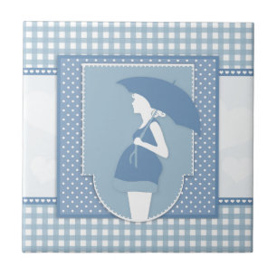 blue maternity tile
