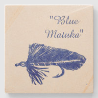 Blue Matuka fly tying and fishing streamer art