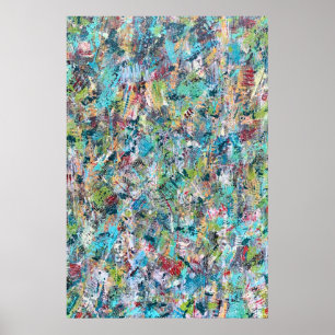 Blue Meadow 24 x 36 Poster