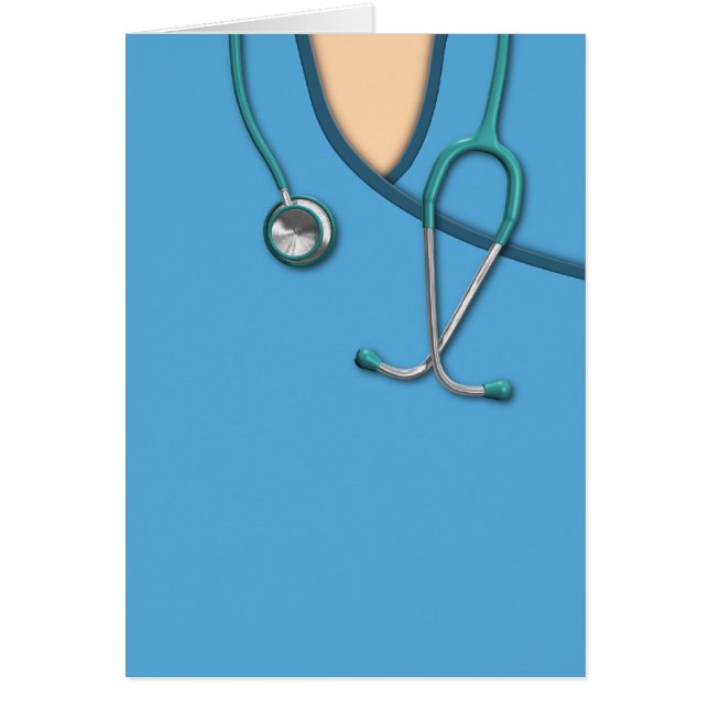 Blue Medical Scrubs (Front)