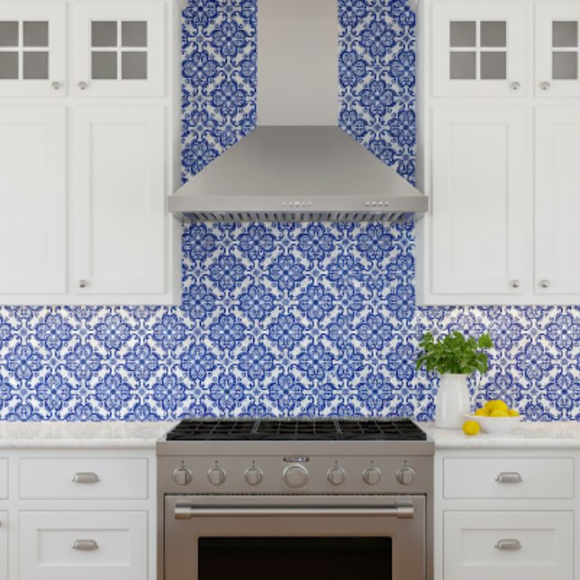 Blue Mediterranean tile (Creator Uploaded)