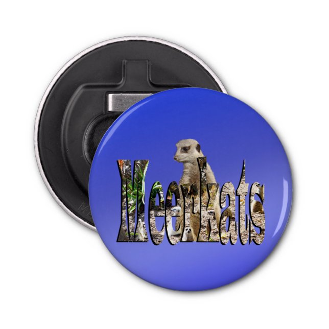 Blue Meerkats, Bottle Opener (Front)