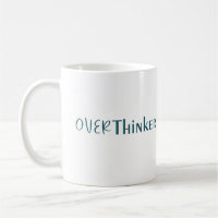 Blue Mental Storm Conceptual Typography Artwork