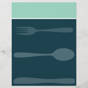 Blue Menu template