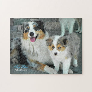 Blue Merle Aussies Puzzle