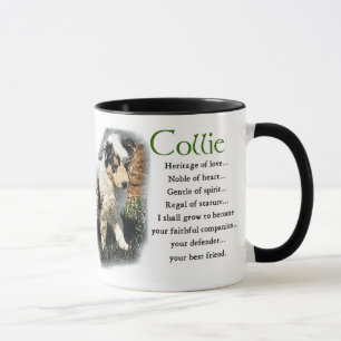 Blue Merle Collie Gifts Mug