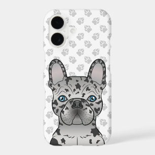 Blue Merle French Bulldog Frenchie Cute Dog & Paws