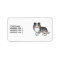 Blue Merle Shetland Sheepdog Dog & Custom Text