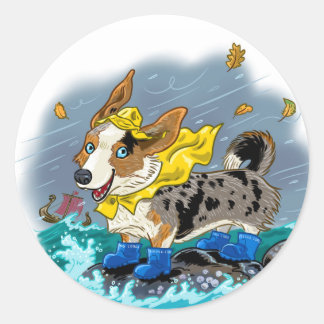 Blue merle sticker , without text