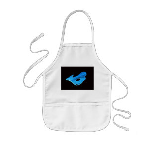 blue mermaid apron