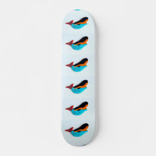 blue mermaid skateboard