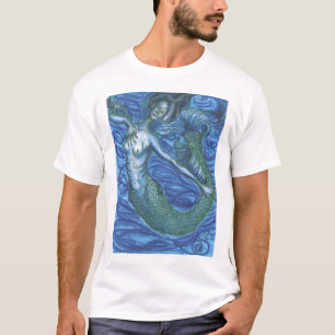 blue mermaid T-Shirt
