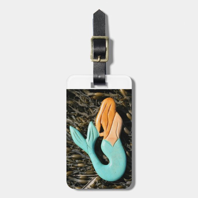blue mermaid tag (Front Vertical)