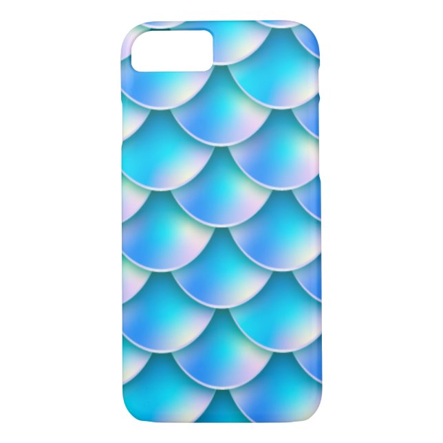 blue mermaid tail Case-Mate iPhone case (Back)
