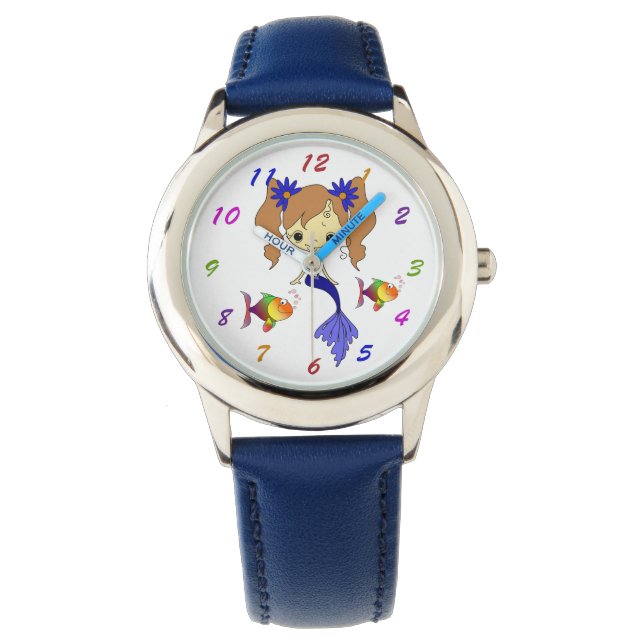Blue Mermaid Watch (Front)