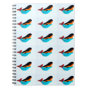 blue mermaids notebook