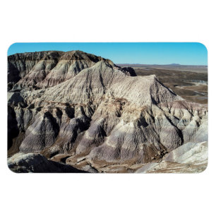 Blue Mesa Badlands Desert Mountains Photo Magnet