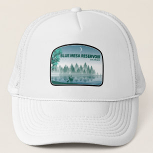 Blue Mesa Reservoir Colorado Deer Trucker Hat
