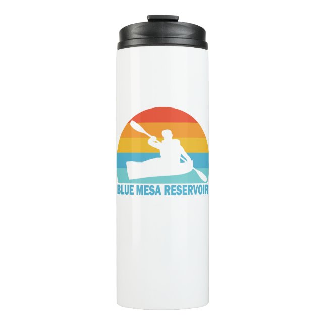 Blue Mesa Reservoir Colorado Kayak Thermal Tumbler (Front)
