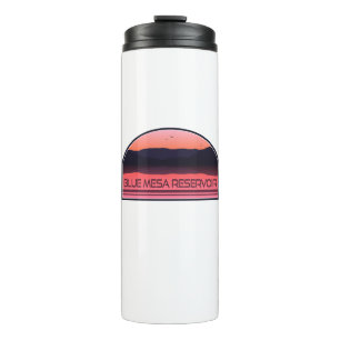 Blue Mesa Reservoir Colorado Red Sunrise Thermal Tumbler