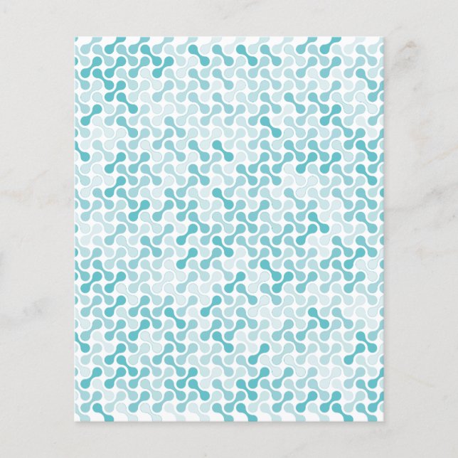 Blue metaball pattern (Front)