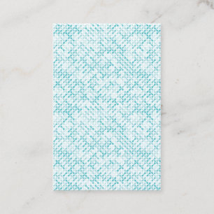 Blue metaball pattern appointment card