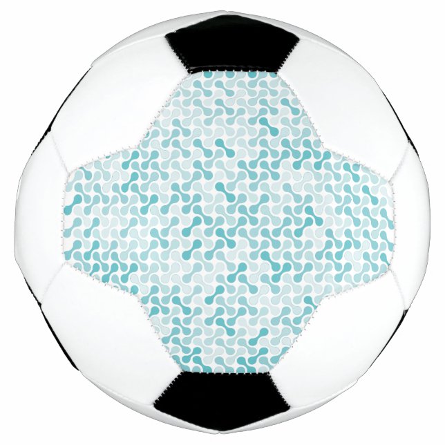 Blue metaball pattern football (Front)