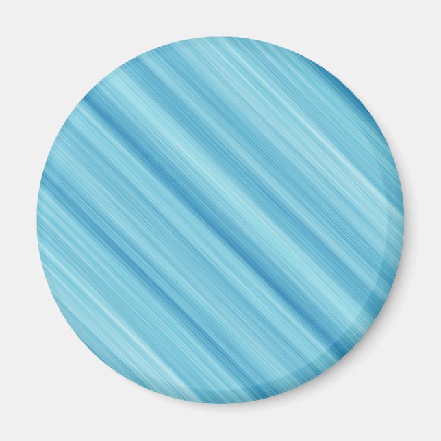 Blue metal background magnet (Front)