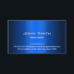 Blue Metal Meteorological Business Card<br><div class="desc">Blue Metal Meteorological Business Card.</div>
