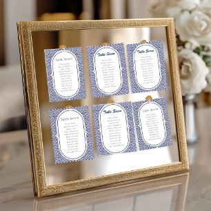Blue Mexican Talavera Spanish Wedding Invitation