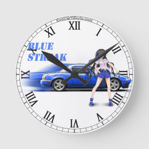 Blue Miata Clock