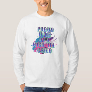 Blue Microtia Mum and Day  T-Shirt