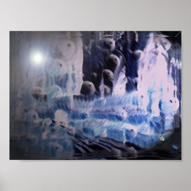 Blue Minster Poster (Front)