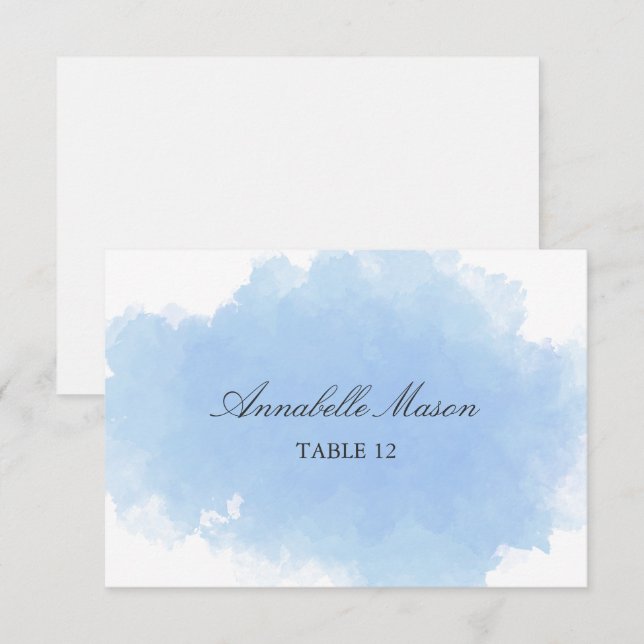 Blue Mist | Place Card (Front/Back)