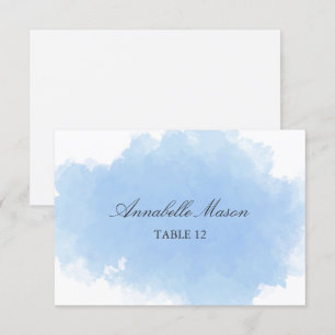 Blue Mist Place Card