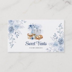 Blue Mixer Artisan Bakery Homemade Business Card