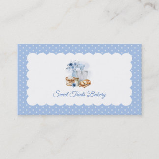Blue Mixer Sourdough Loaf Business Card