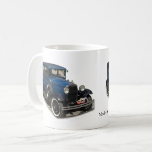 Blue Model A mug